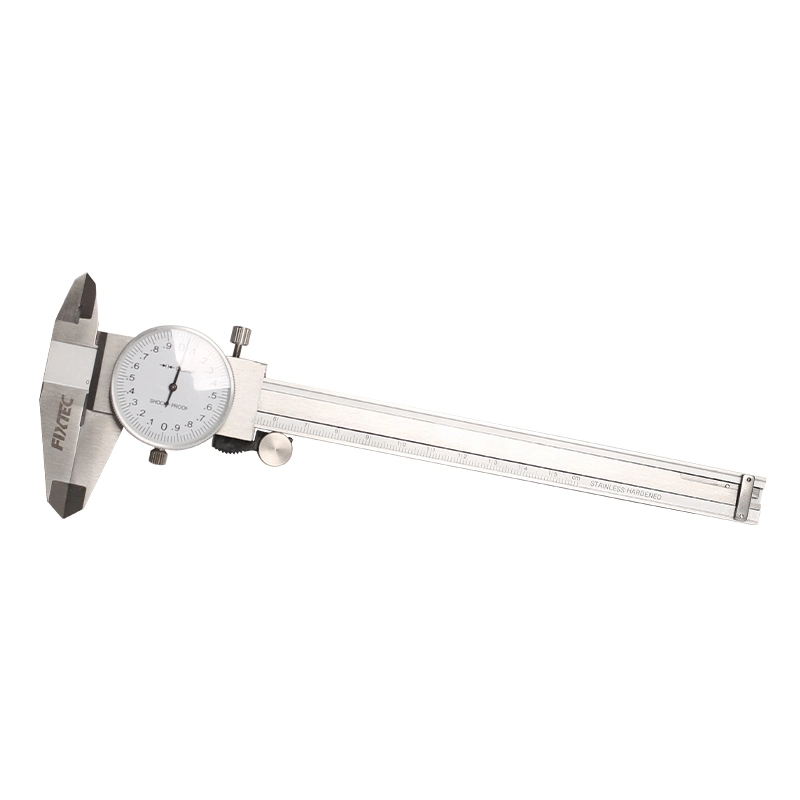 Fixtec High Accuracy 0-150mm Stainless Steel Inside Dial Vernier Caliper Measuring Tool