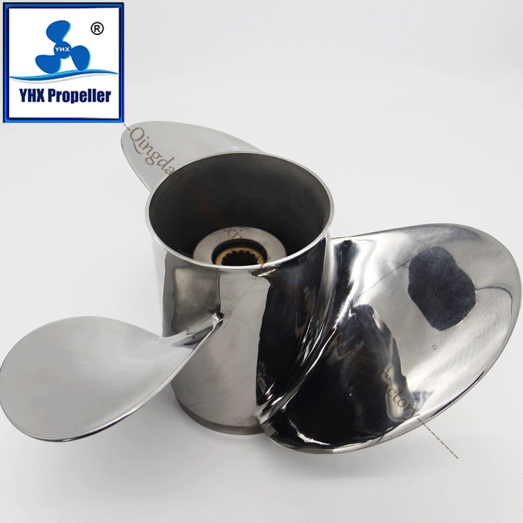 Honda Size 14 1/4*15/115-225HP Certificated Stainless Steel Polished Marine Equipment Propeller