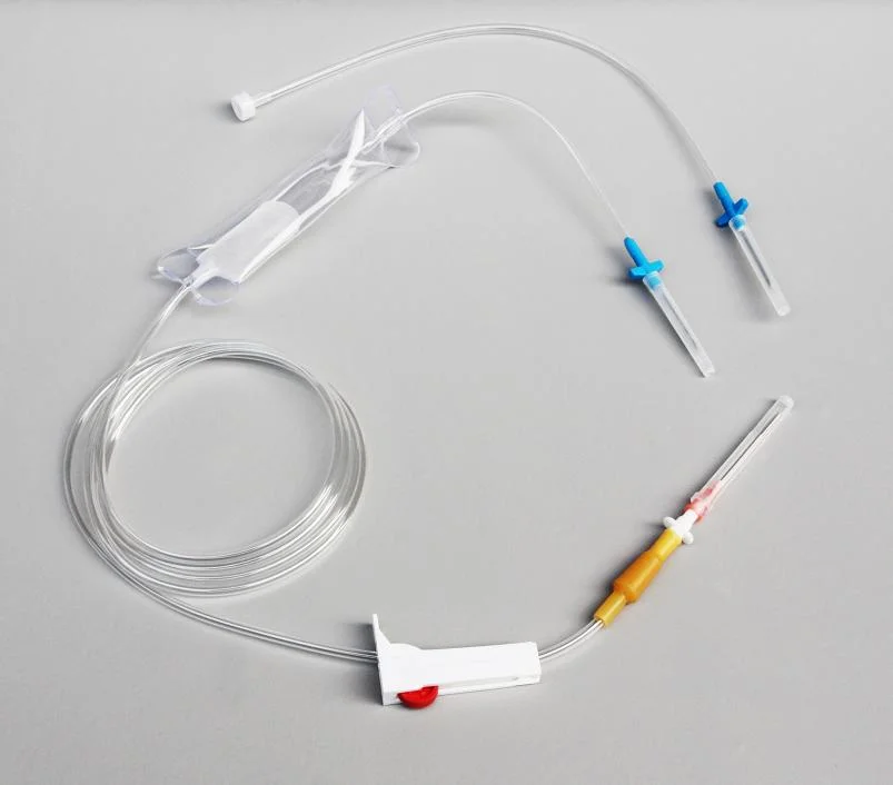 Disposable Sterile Blood Transfusion Set with Needle