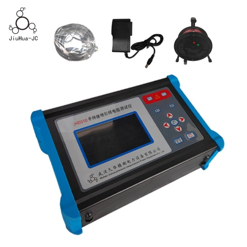 Handheld Ground Lead Resistance Tester Down-Conductor Earth Test Equipment