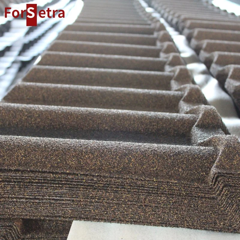 Sheet Metal Tiles Made in Zhejiang China Milano Stone Coated Roofing