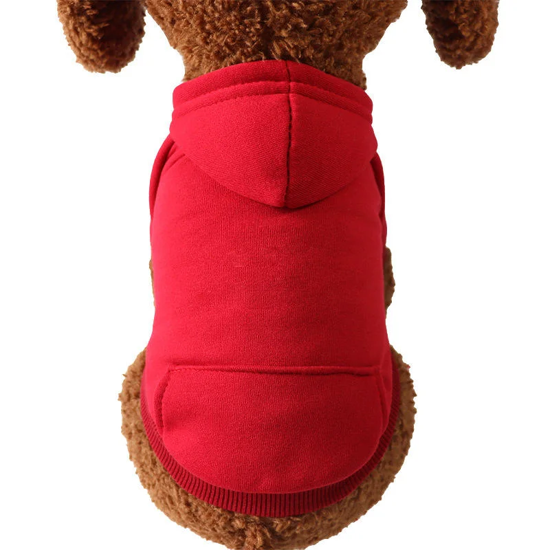 Mayorista/Proveedor barato Multicolor Soft Fleece cálido mascota Custom Hoodie Blank Ropa para perros