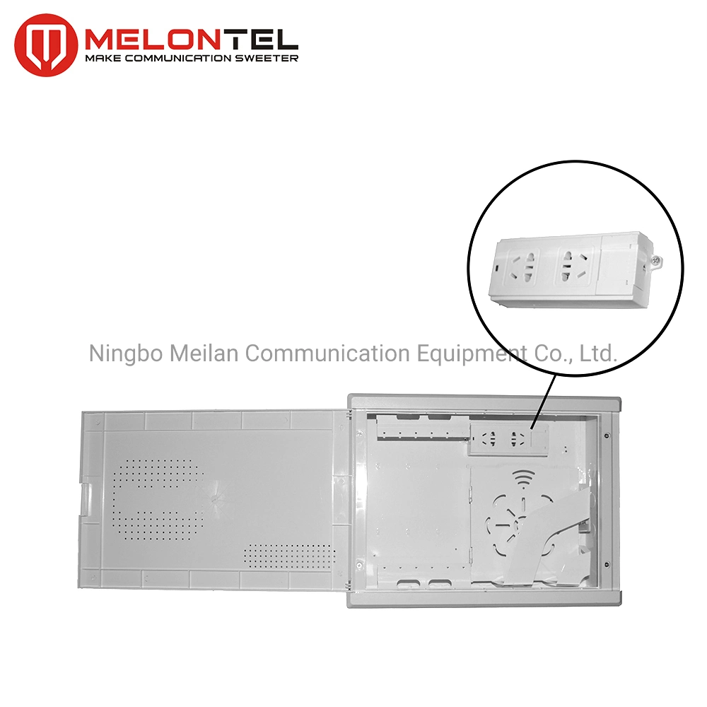 FTTH Oun Box Household Multimedia Information Box with Router