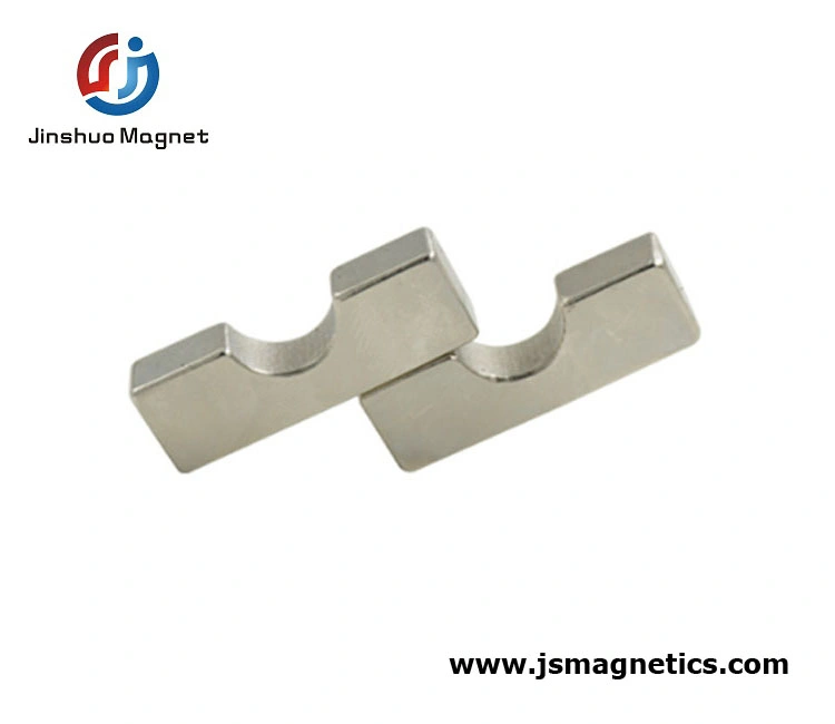 Special Shaped Neodymium Magnet Bar Customized Sizes Strong Rare Earth Magnetic Materials