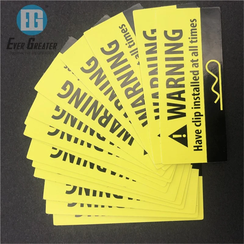 Custom Reflective Safety Warning Clothing Strip Decal Logo Custom Reflective Warning Stickers