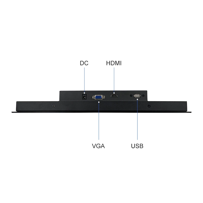 Industrial 15'' 15.6'' Inch 1024*768 Embedded Mount Pure Flat Pacp Touch Screen Icd Display PC with LED LCD Monitor