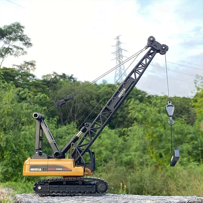 1: 50 Maßstab Static Climbing Crane Modelle Legierung Maschinenbau Lkw Spielzeug