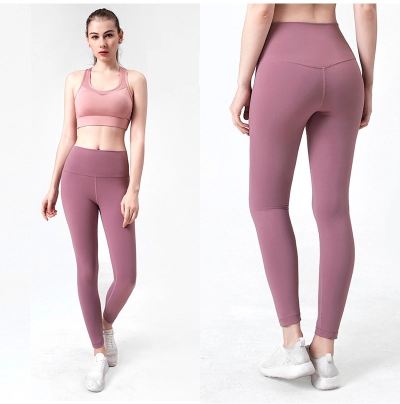 High-Waist Multi Color Thick Yoga Hose für Frauen Hip Lift Quick Dry Seamless Fitness Hose Strumpfhose Damen Leggings