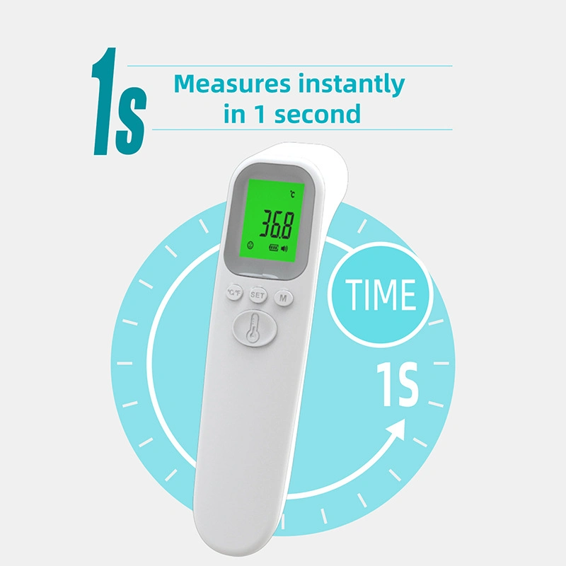 Indoor Outdoor Non Contact Forehead Infrared Thermometers Human Body Thermometer Tester