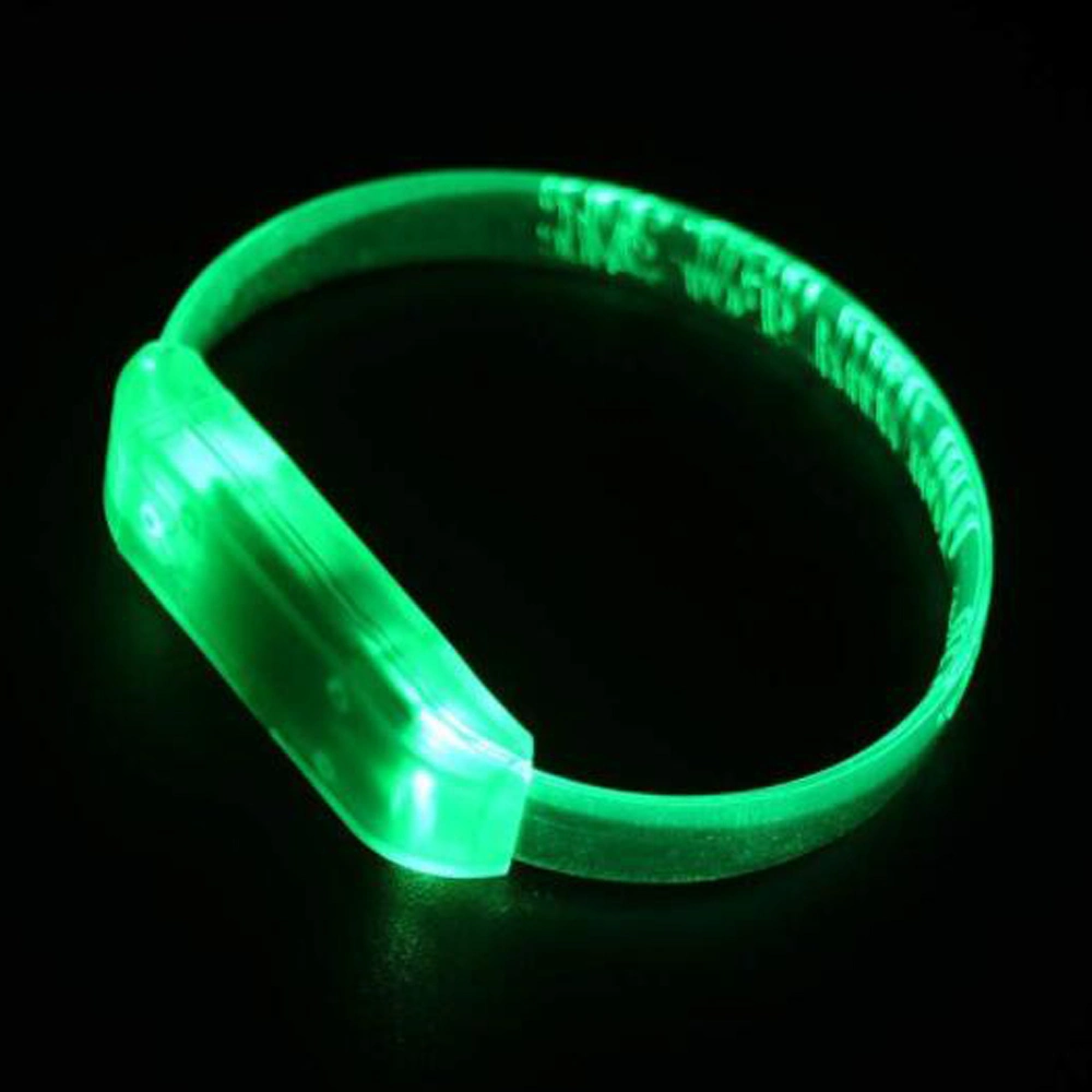 La lumière électrique jusqu'Festival clignotant lumineux Bracelet Rave regarder d'éclairage LED up partie cadeaux pour les enfants Glow partie des fournitures