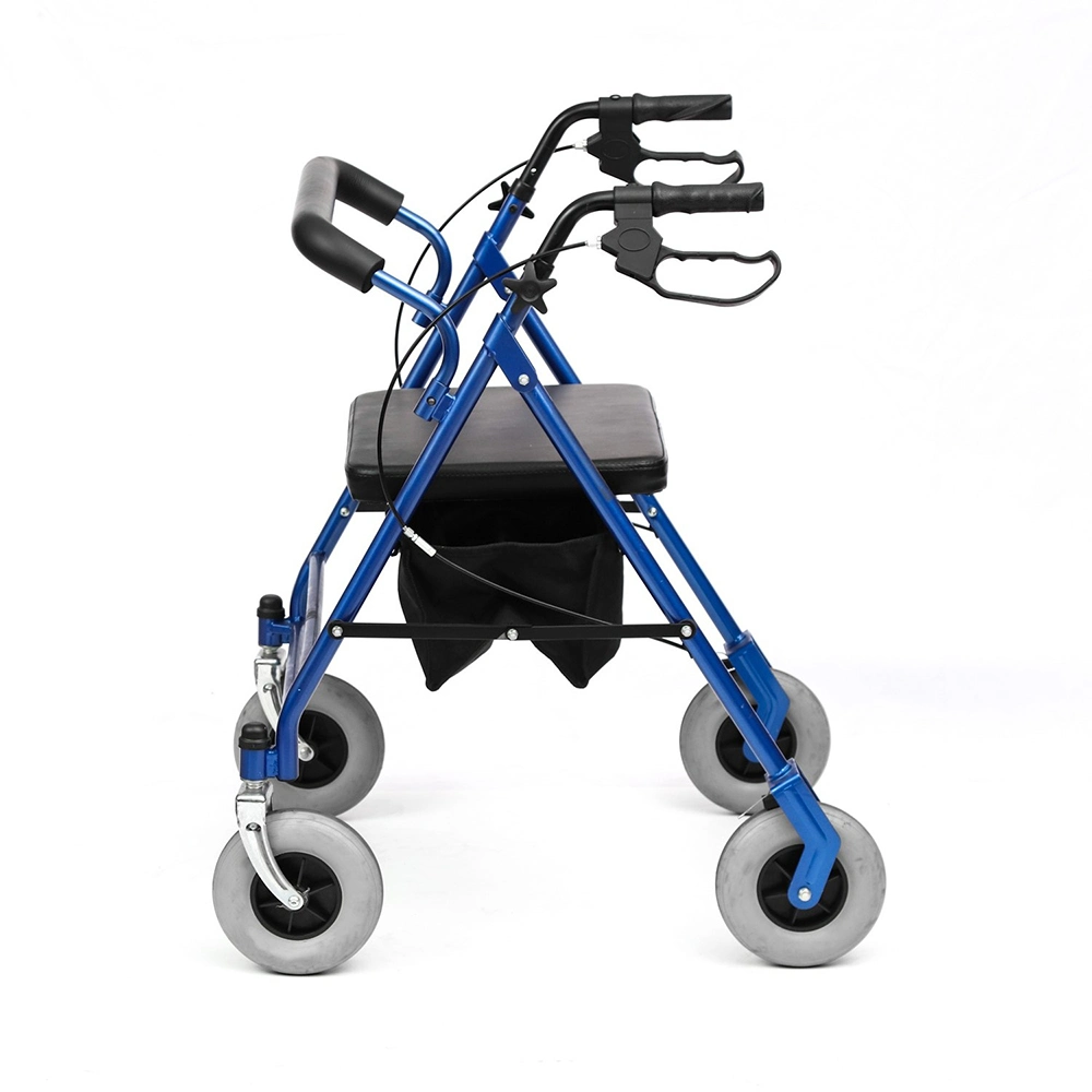 Medicina de Reabilitação Equipamento Walker para idosos pouca mobilidade Rollator