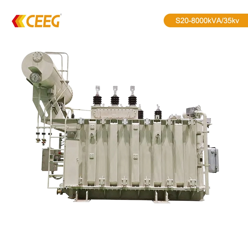 8000 kVA/35kv Oil Immersed (Fluid filled) Power Transmission/Distribution Transformer