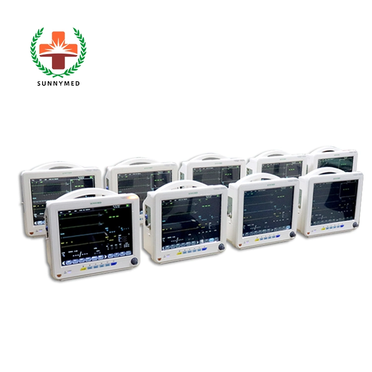 Sy-C005c Portable Hospital Emergency ICU Medical Patient Monitor