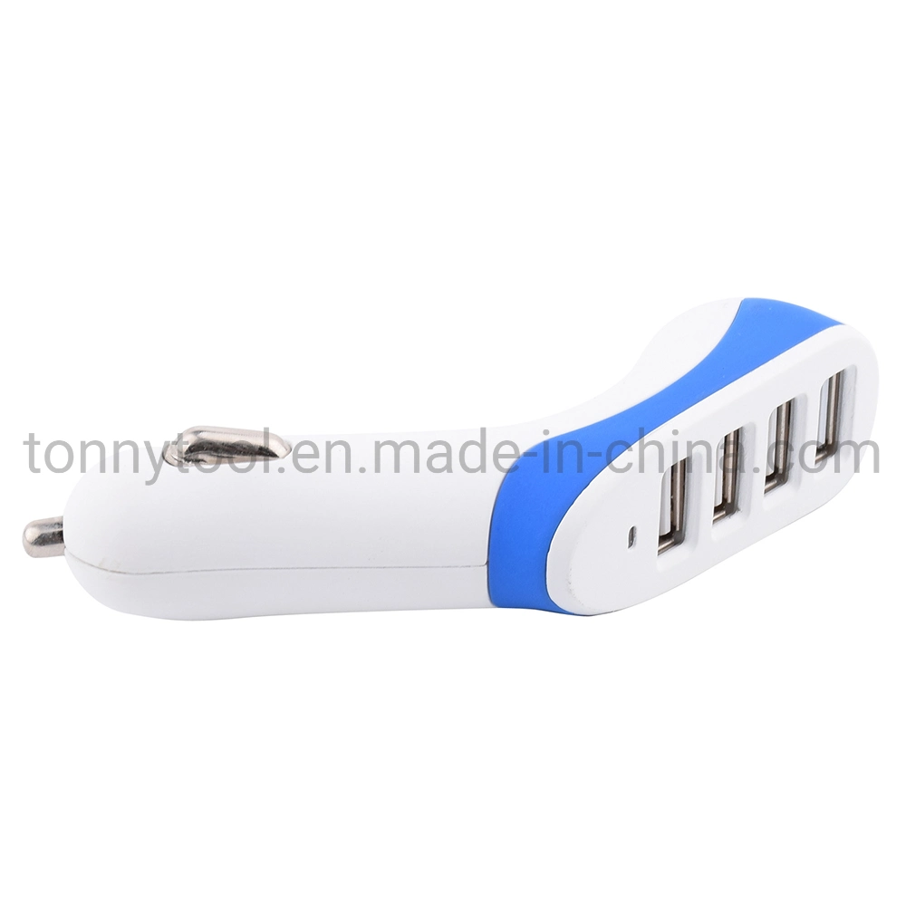 DC12V -24V 4-Port Rapid USB Car Charger