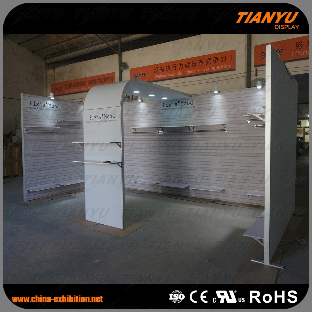 Stretch Fabric Trade Show Displays Aluminum Tension Fabric System Fabric Tube Display