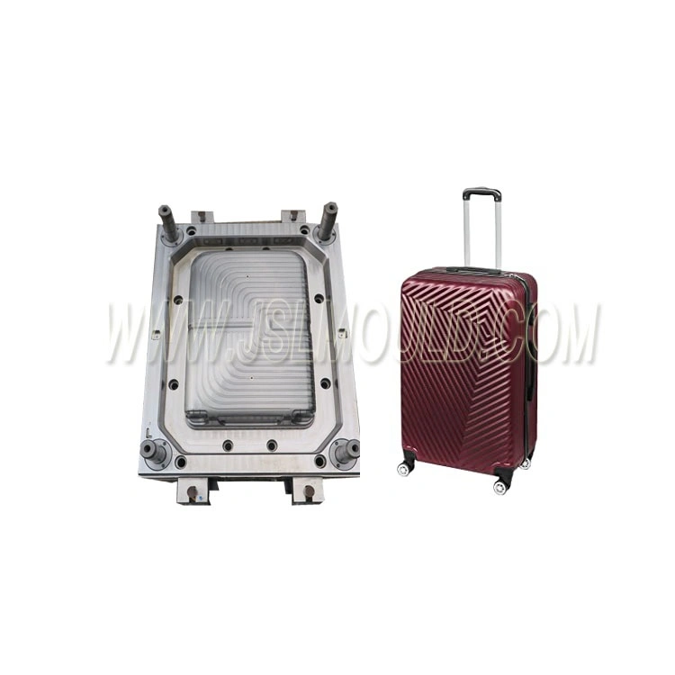 Taizhou Custom Made Hard Injection Hardshell Luggage Case Plastic Suitcase Mould