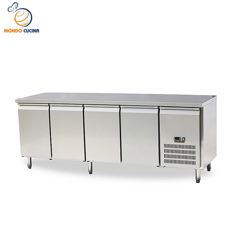 Commercial Undercounter Refrigerator Kitchen Equipment Fridge with Folding Door Commercial Air Cooler