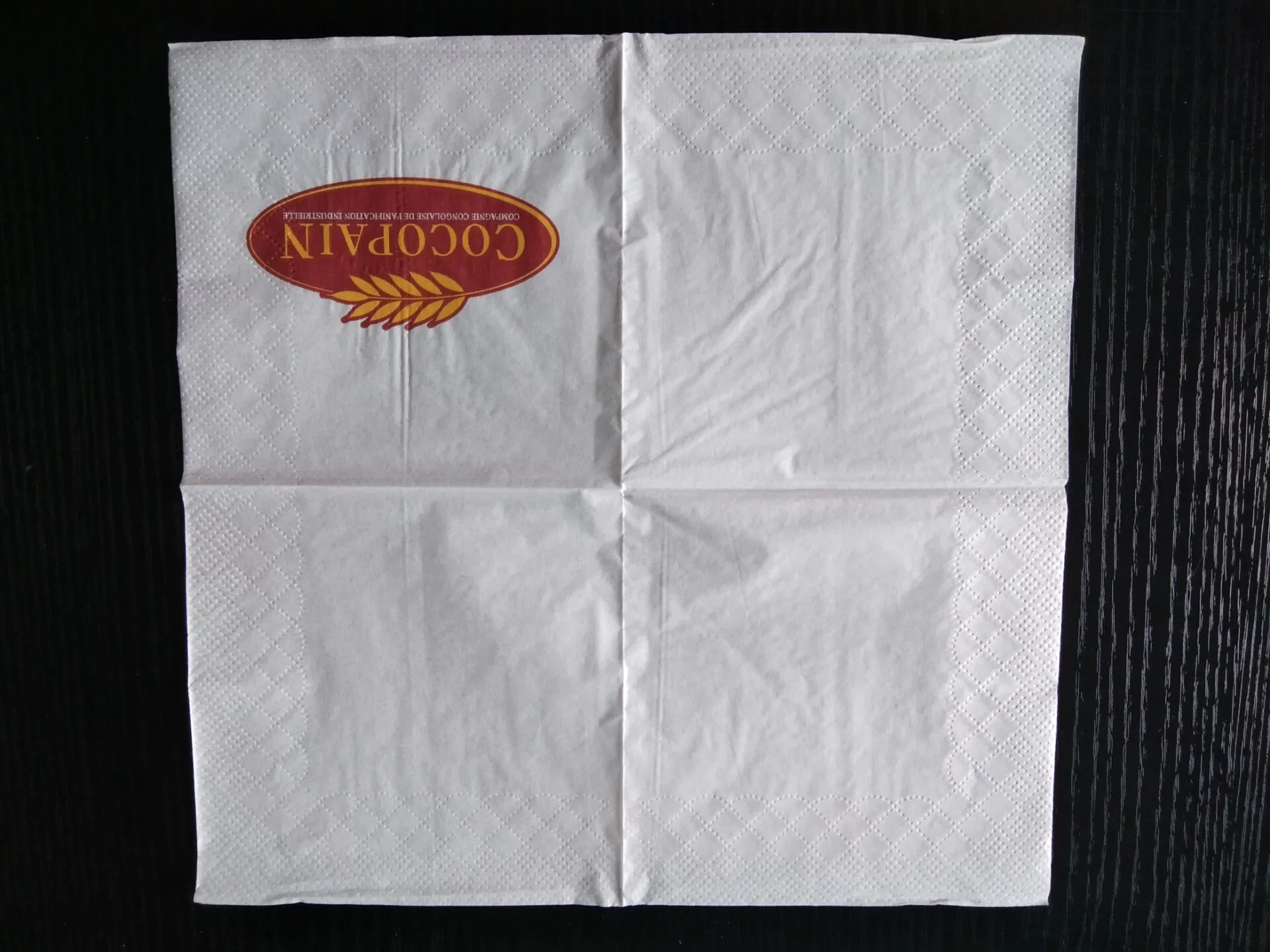 Custom 2ply 3ply Tissue Serviettes Thick Dinner Paper Napkin with Logo