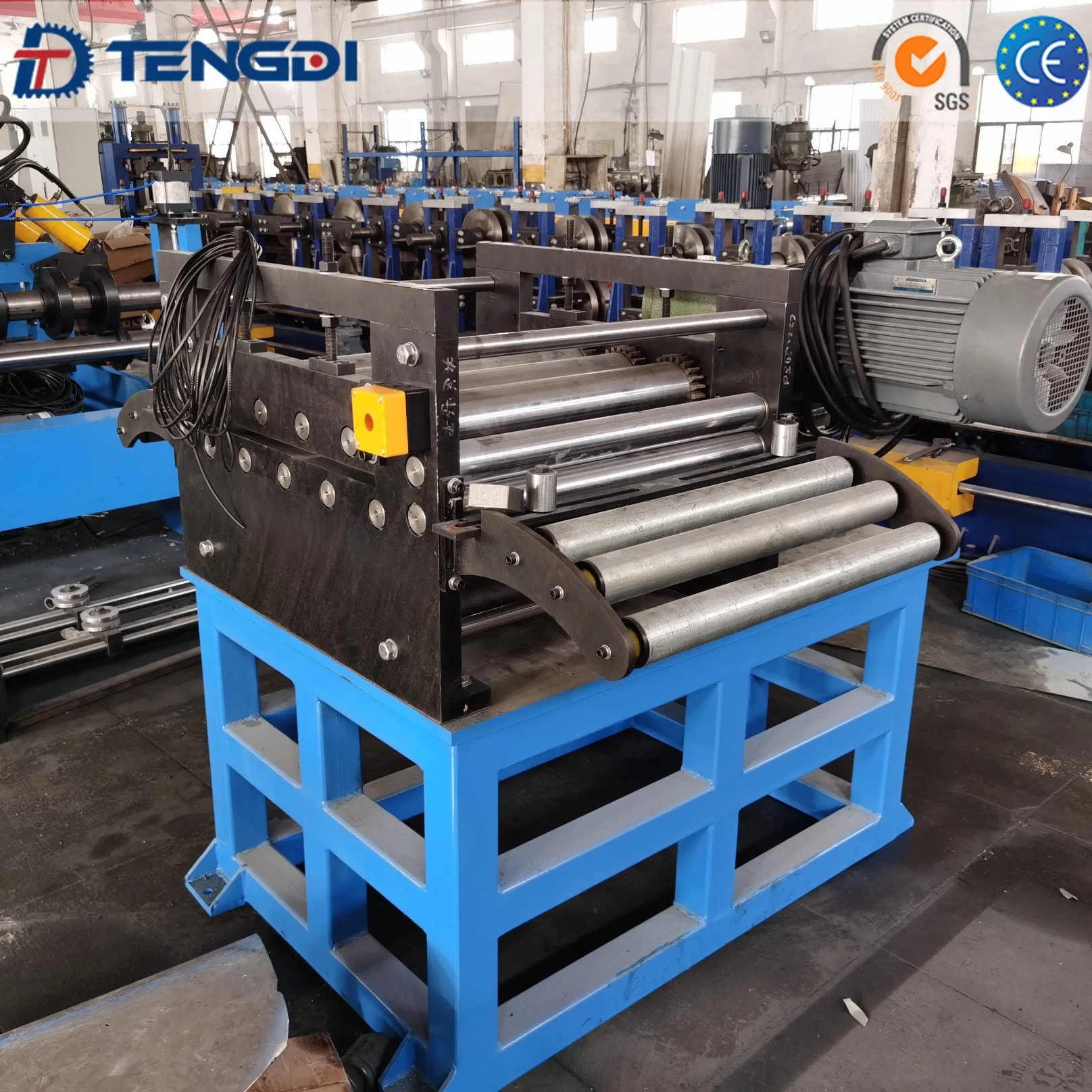 Galvanized Purlin Roll Forming Machine with Cable Tray