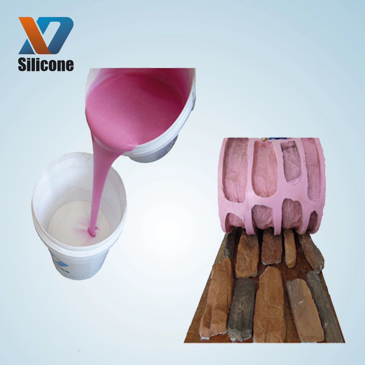 Two Part 1: 1 Mixed Addition Cure Molding Silicone