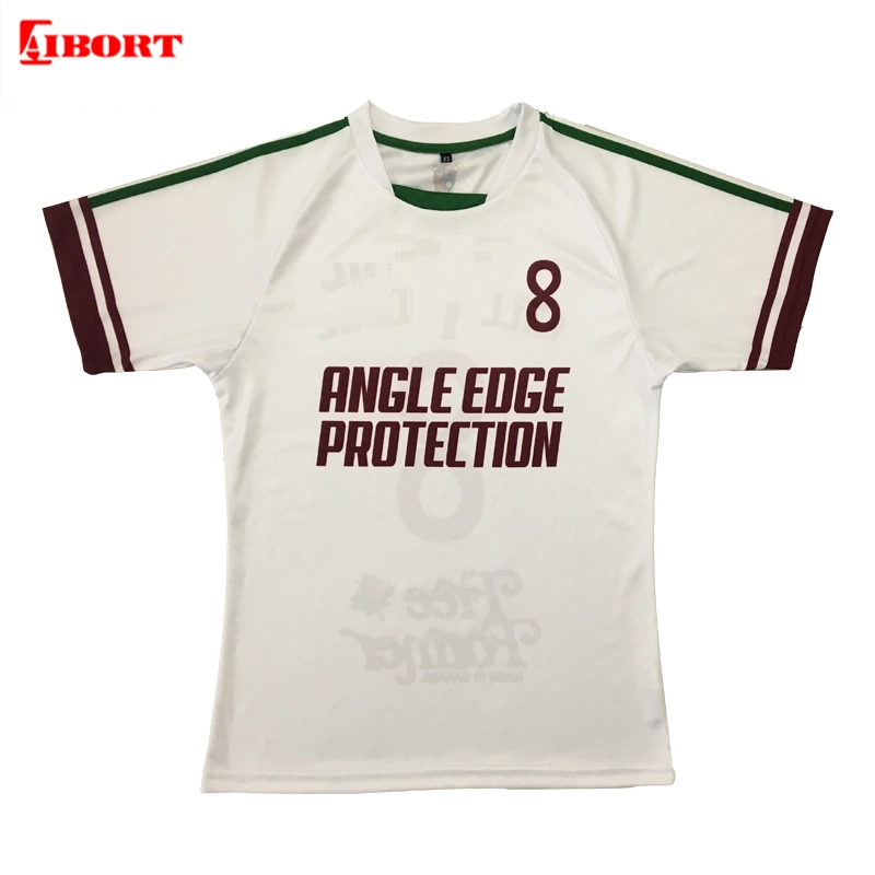 Nuevo diseño Aibort seco Dri-Fit rápida Camiseta de fútbol personalizadas (L-SO-23)