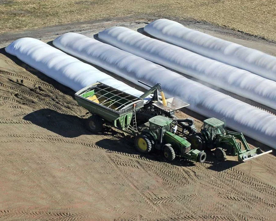 5-Layer 9/10FT*200/300FT*250micron Grain/Silage Silo White