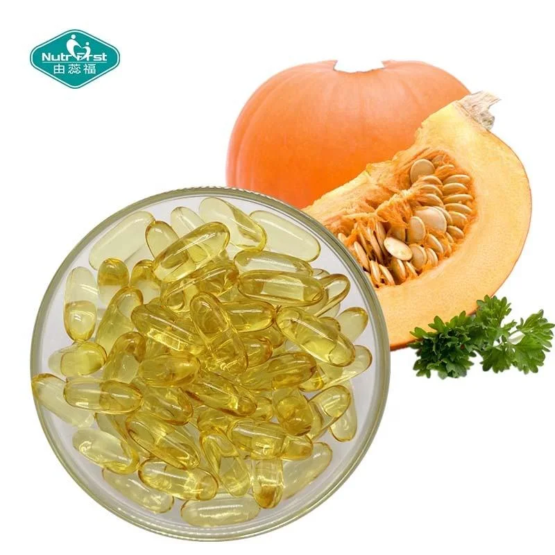 Nutrifirst OEM Prostate Health Supplement Pumpkin Seed Oil Extract Softgel Capsules with Customized Packaging