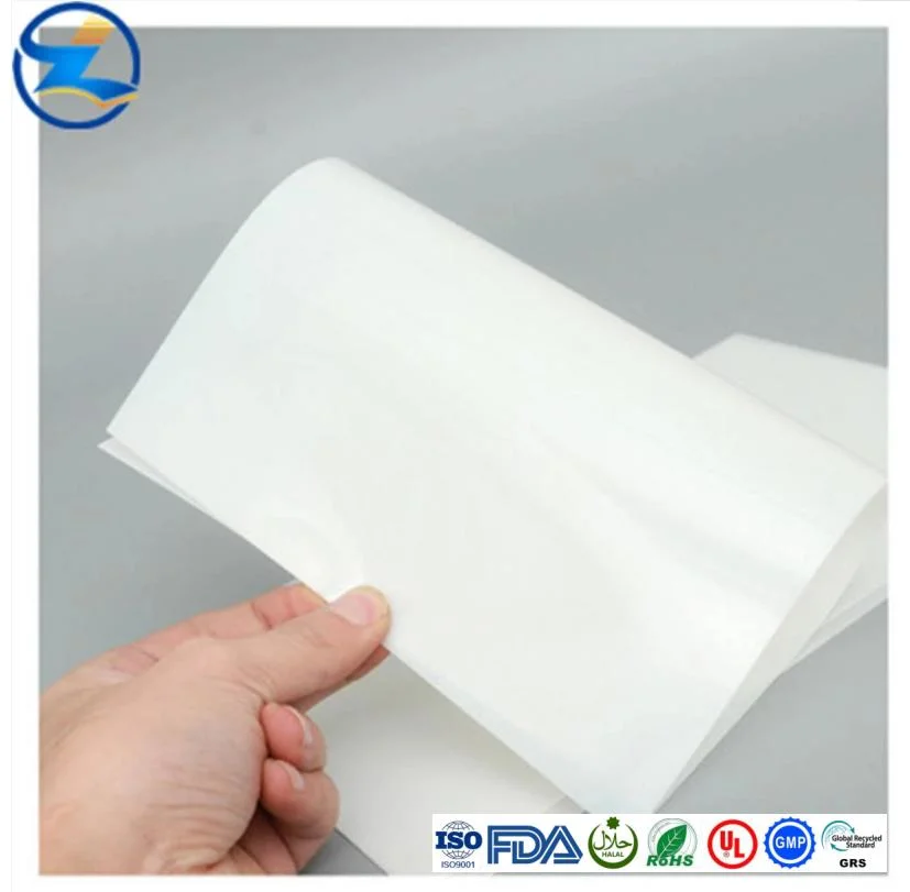 0.15mm White PP Sheet, PP Lightest General Purpose Plastic, PP Product Surface Luster Is Good