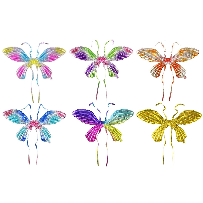 Party Wing Balloons Decorations for Birthday Valentines Day Foil Balloons Aluminum Film Angel Wing Balloons for Christmas