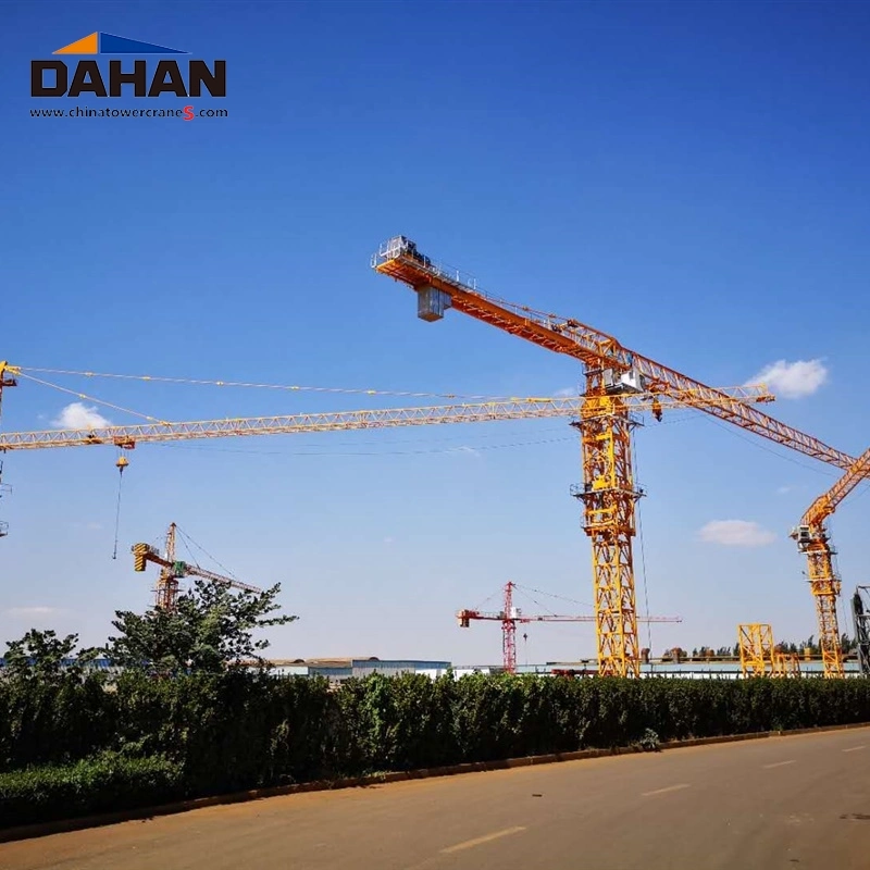 PT7015 Qtz Series Tower Crane, The Maximum Lifting Capacity Is 10t 60m