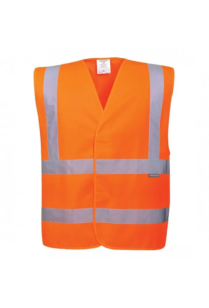 Customize Outdoor Sleeveless Waistcoat Protective Workwear Construction Worker Reflective Road Safety Vest