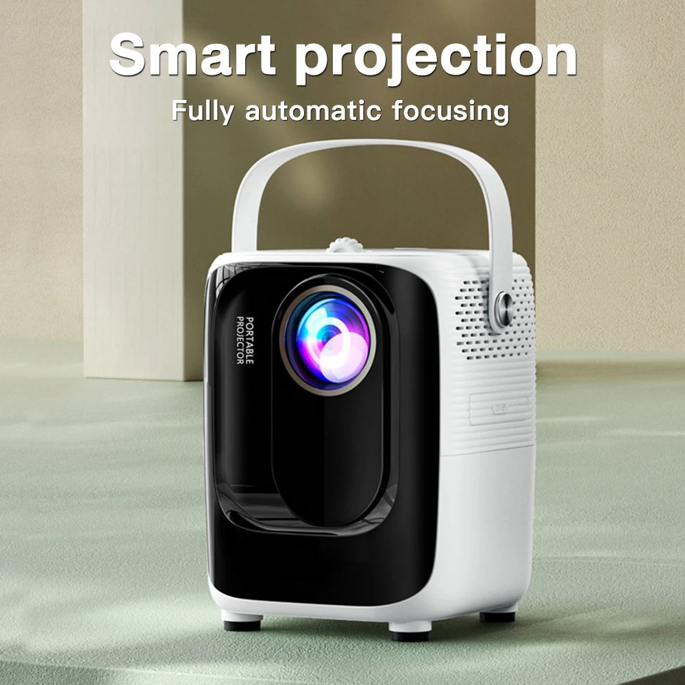 Smart Accueil Mobile WiFi 1080P DLP LED holographique Portable Mini projecteur 3D'Android projecteur Home Cinema 4K