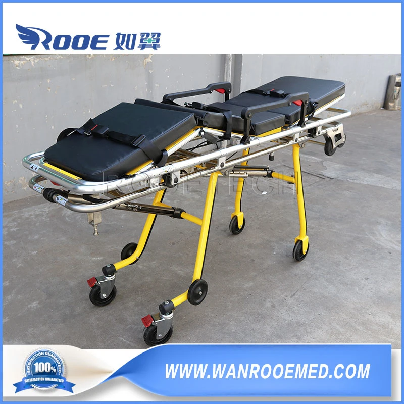 Ea-3b1 Cheap Emergency Patient Transport Portable Aluminum Folding Ambulance Stretcher