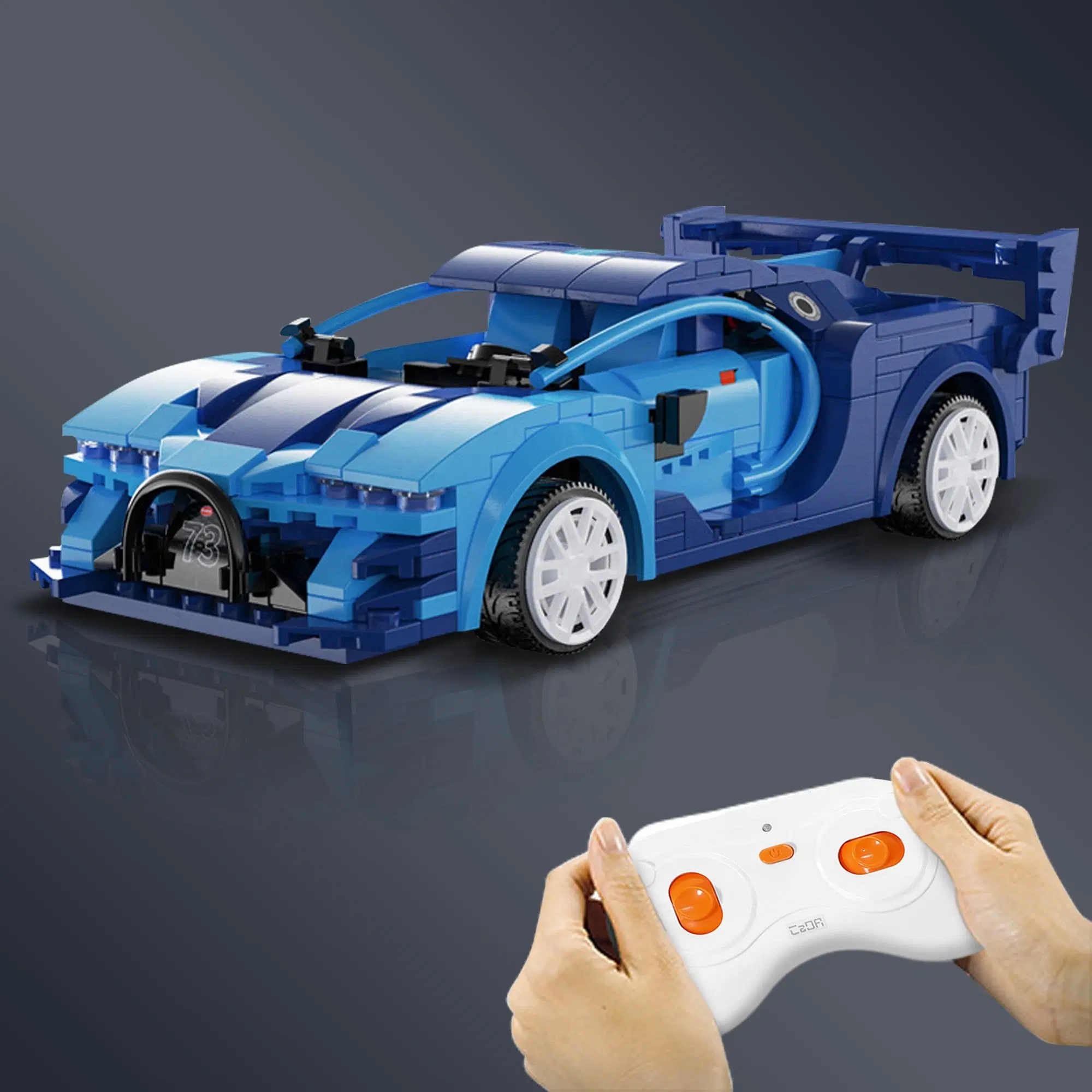 Building Blocks Sports RC Electric Remote Control Drift Racing Car Toy