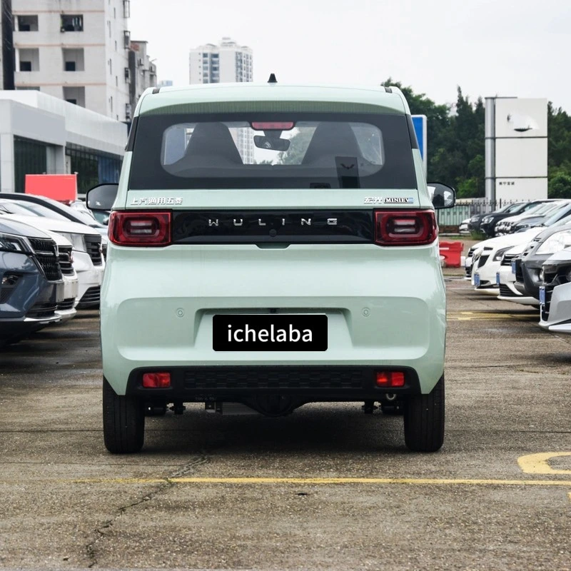 100km/H Alta velocidad Eléctrica auto pequeño Wuling Hongguang Mini EV