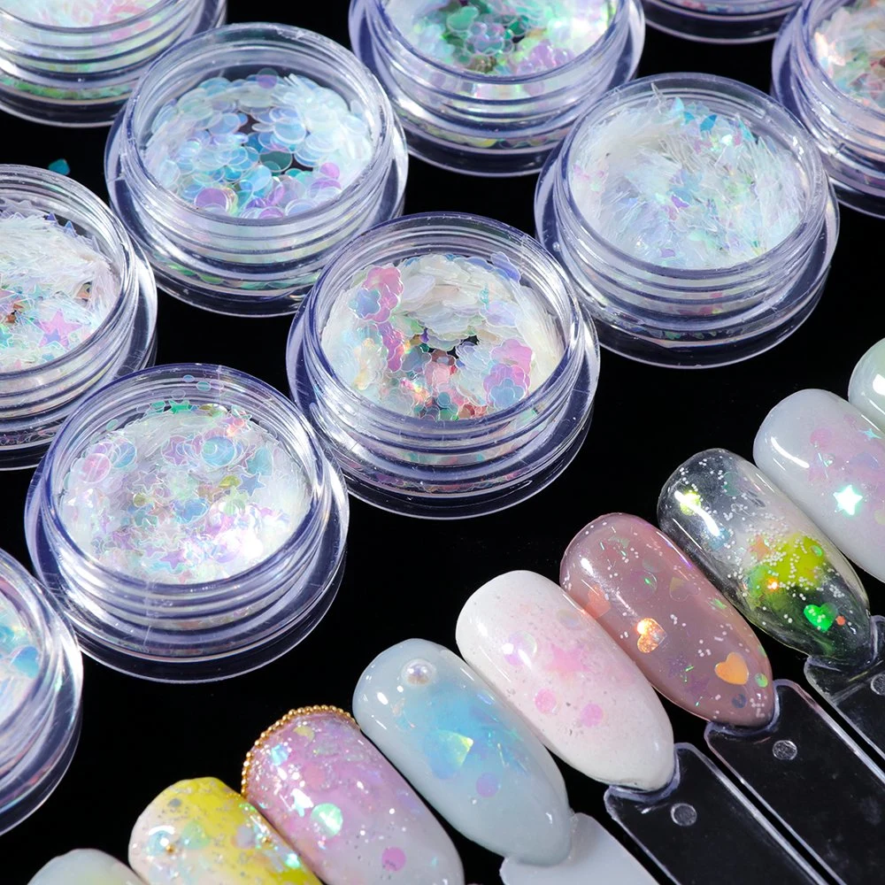 Manufactory New Color Sequins Nail Art Glitter Flakes