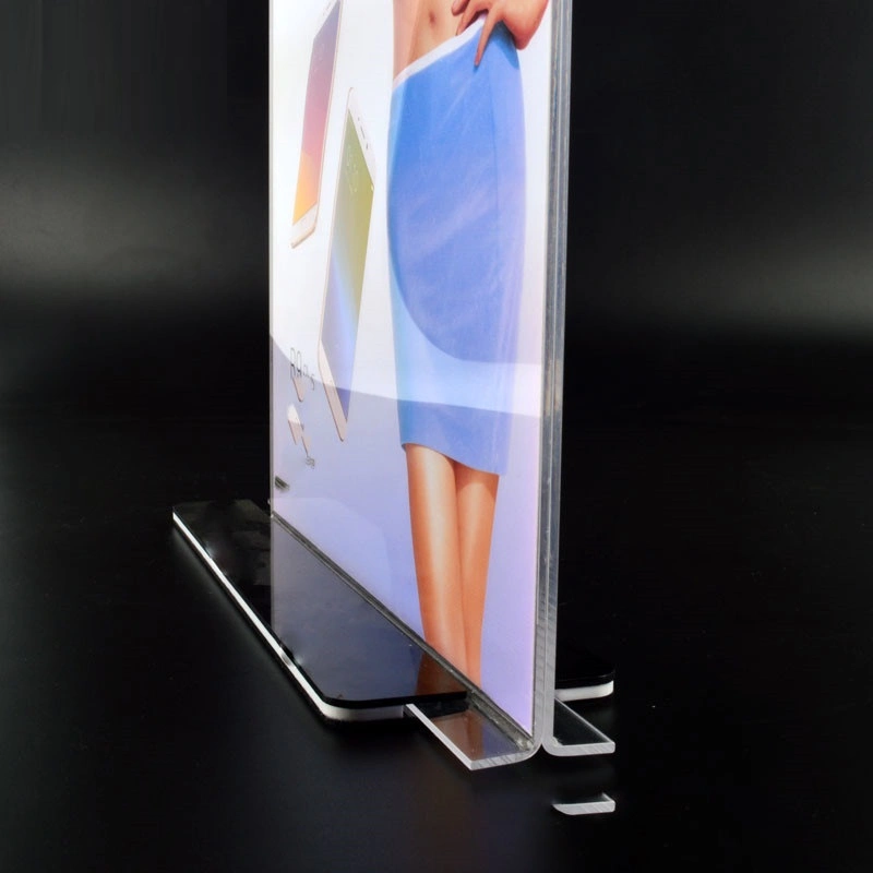 Acrylic Menu Holder for Sign Display/Leaflet Flyer Stands/A4 A5