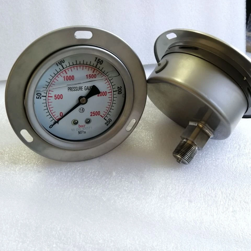 Factory Hot Sales High quality/High cost performance  Common Rail Test Bench Oil Pressure Gauge Meter 2500bar