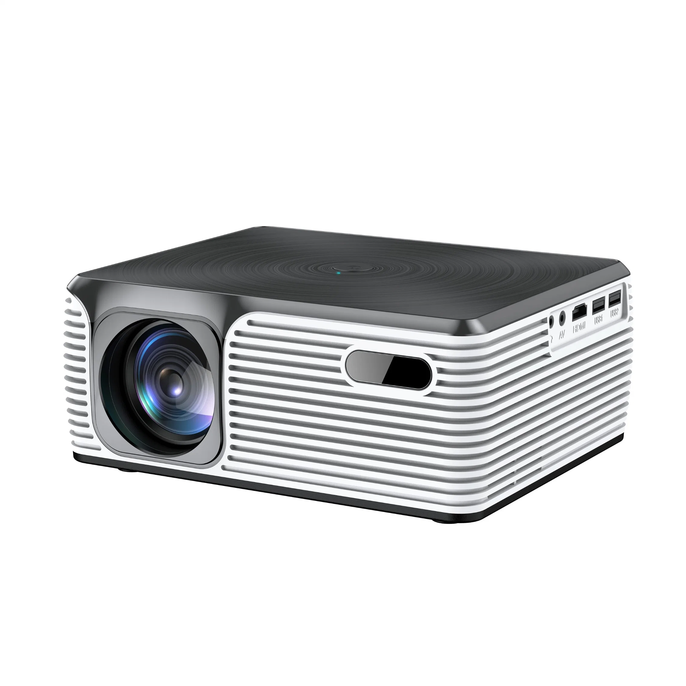 Electronic Focus 2500 Lumens 1080P Long Mini Video Projector