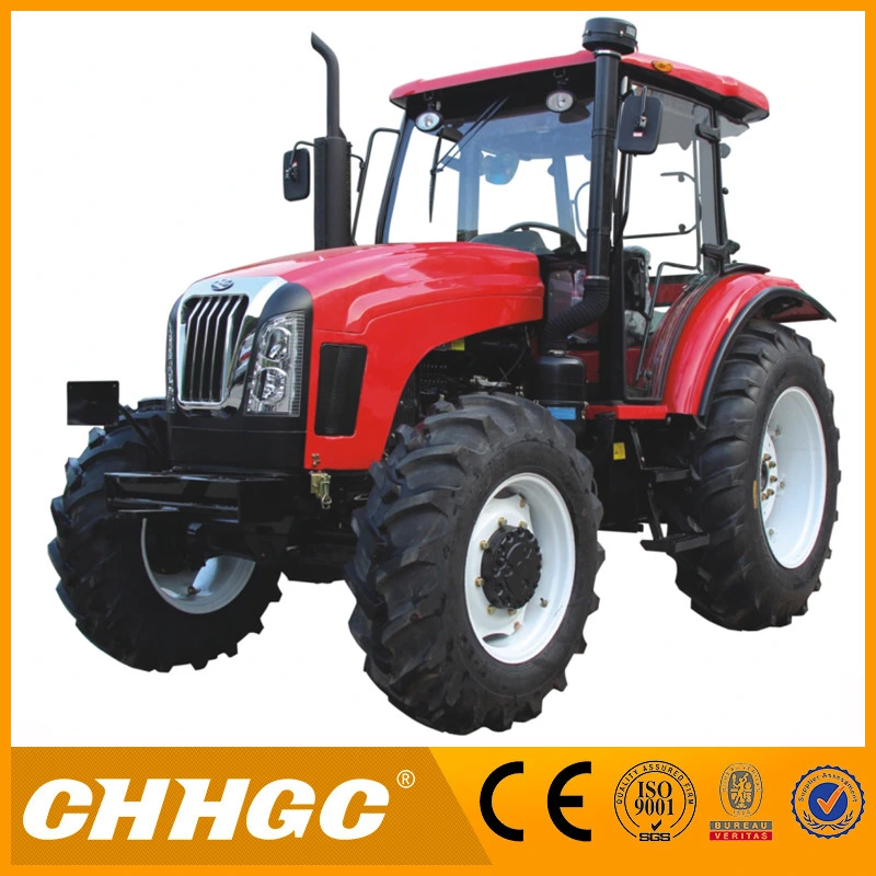 80Cv 4WD Diese Lagricultural Dirección hidráulica maquinaria Tractores Agrícolas