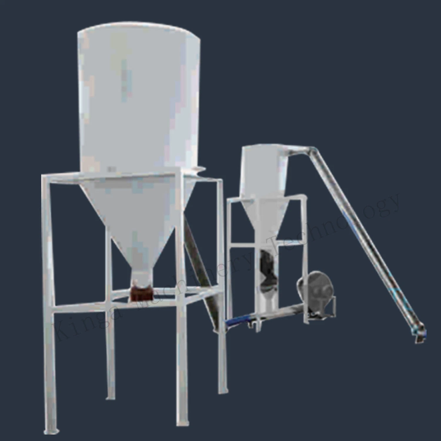 WPC plástico/PVC/SPVC Granulator de doble husillo cónico de la granulación y Reciclaje de palets de peletización que hace la máquina la producción/Línea de extrusión