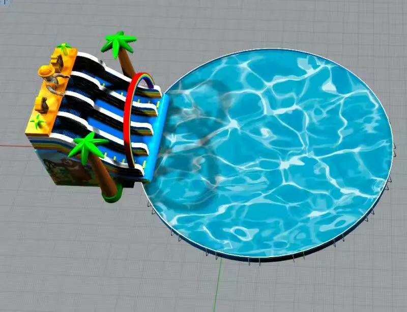 2023 Nueva Venta en caliente material PVC Inflatable Piscina para niños, Nueva Diseño niños Inflatable Piscina