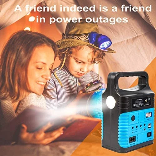 Solar Power System Home Lighting Station Power Bank Solar Portable Solar Camping Outdoor Lights LED