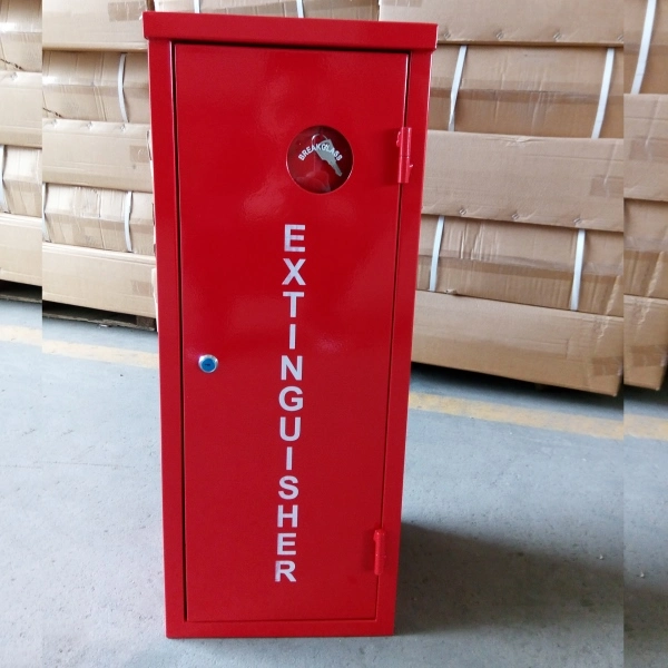 Mild Steel Cabinet Fire Extinguisher Box with Glass Window