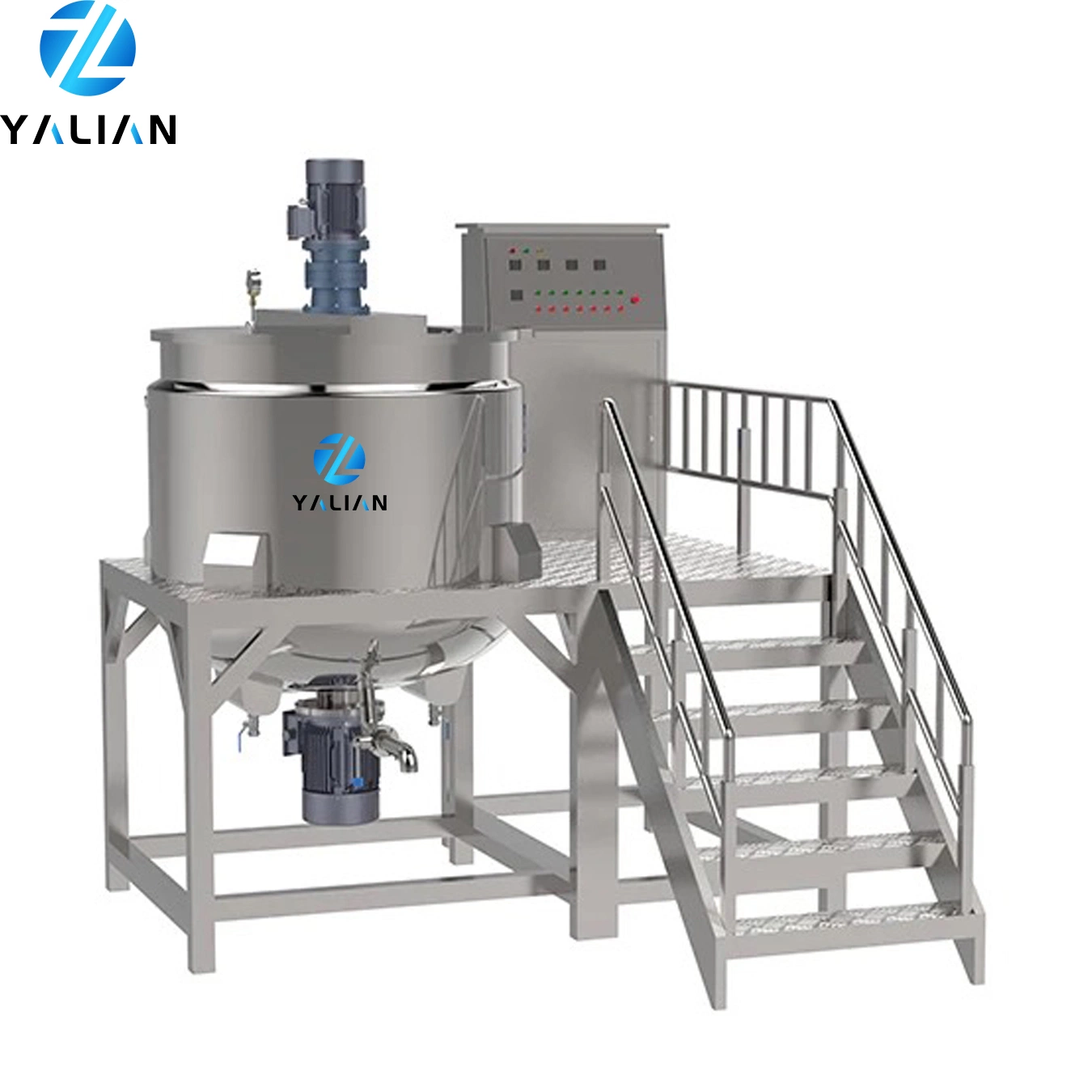 Hot Selling Industrial Cosmetic Production Line 300L Liquid Mixing Tank Detergent Blender Vessel Petroleum Jelly Making Machine