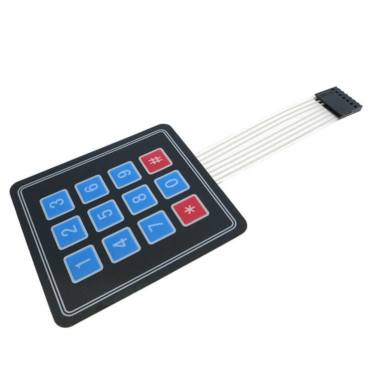 X4 Matrix Keyboard Arduin Array Module 12 Key Membrane Switch Expansion