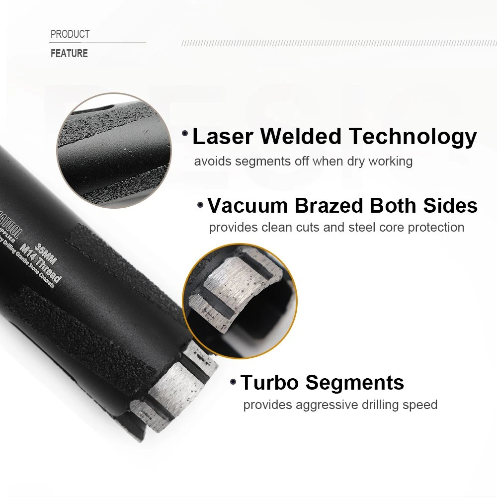 Broca craniana p/ broca craniana p/ núcleo soldado a laser para alvenaria de betão Broca