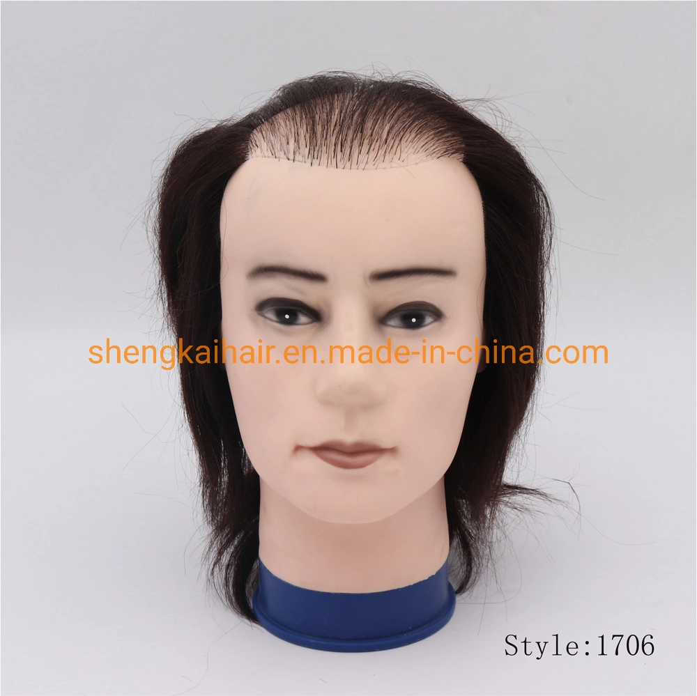 Wholesale/Supplier Good Quality Handtied Human Hair Mannequin Head for Training for Training 655