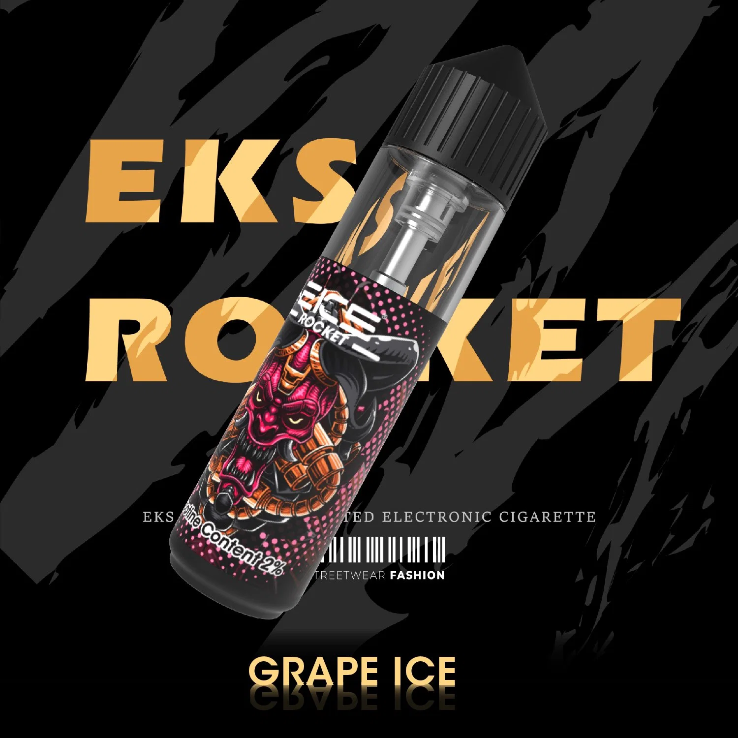 Eks Rocket Adjustable Airflow OEM Custom Manufacturers Wholesale/Supplier Vape Disposable/Chargeable Rechargeable 15ml 8000puff Health Cigarette vape Randm Tornado