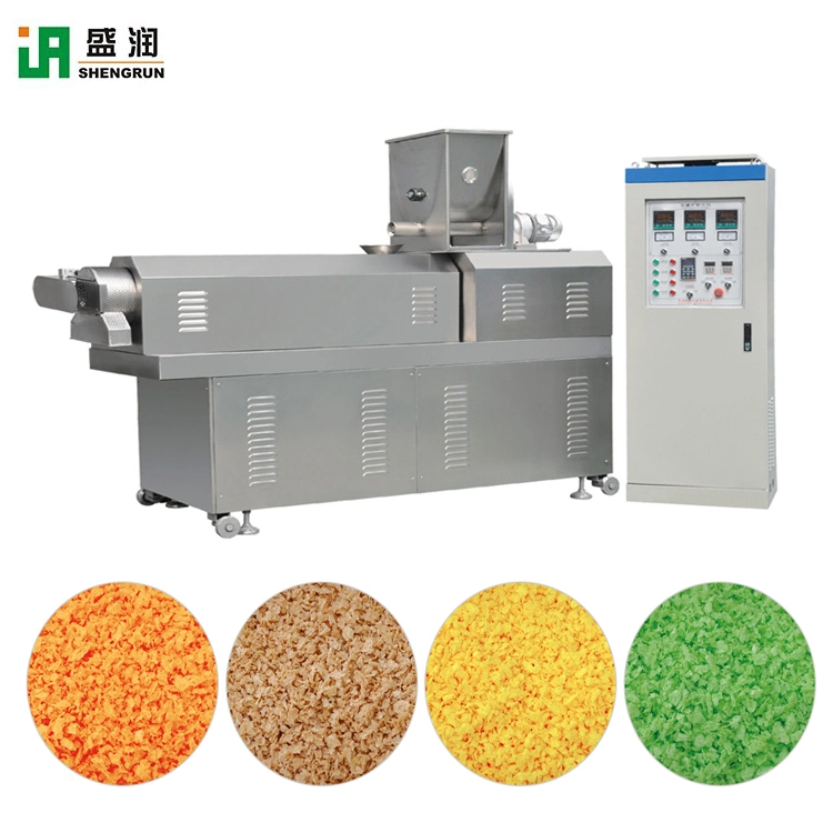 China High quality/High cost performance  Breadcrumb Making Extruder Equipment Breadcrumbs Production Line for Sale